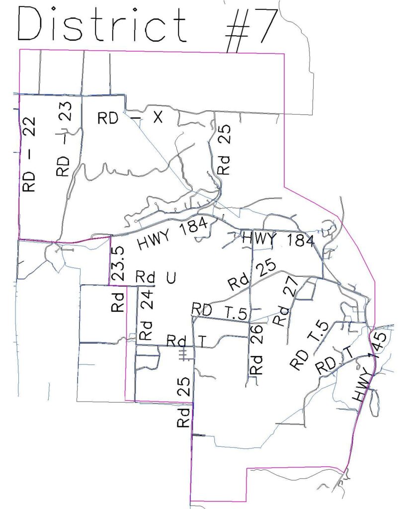 District 7 Boundary Model